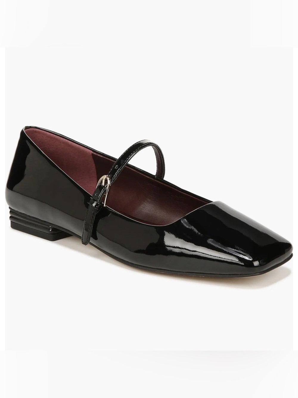 Franco Sarto Black Mary Jane Flats